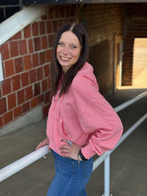 Load image into Gallery viewer, 1/4 Zip Hoodie **9 COLORS**