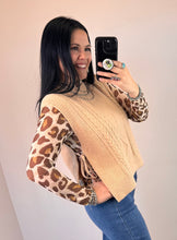 Load image into Gallery viewer, Cable Knit Sweater Vest **5 COLORS**