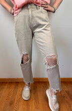 Load image into Gallery viewer, Taupe Mom Fit KanCan jeans.