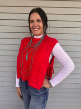 Load image into Gallery viewer, Cable Knit Sweater Vest **5 COLORS**