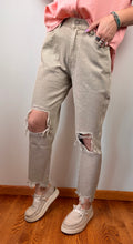 Load image into Gallery viewer, Taupe Mom Fit KanCan jeans.