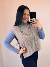 Load image into Gallery viewer, Cable Knit Sweater Vest **5 COLORS**