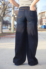 Load image into Gallery viewer, Dark Wash Vintage Wide Leg Jeans RESTOCK