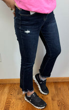 Load image into Gallery viewer, High Rise Crop Flare Mica Jeans

