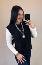 Load image into Gallery viewer, Cable Knit Sweater Vest **5 COLORS**