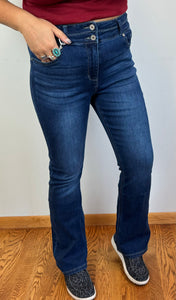 Medium Wash Bootcut KanCan Jeans - PETITE
