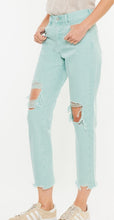 Load image into Gallery viewer, Seafoam Mom Fit KanCan Jeans