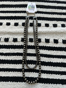 2-Strand Navajo Pearl Necklace