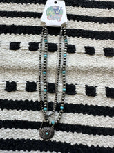 Load image into Gallery viewer, Gemstone Navajo Pearl Necklace
