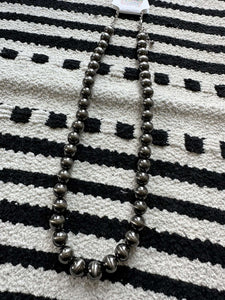 14 mm Polished Navajo Pearl Necklace