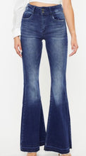 Load image into Gallery viewer, Dark Wash Ultra High Rise Super Flare KanCan Flare Jeans
