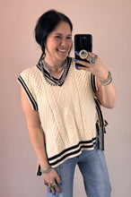 Load image into Gallery viewer, Double Side Tie Sweater Vest **2 COLORS**
