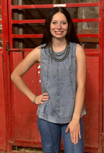 Load image into Gallery viewer, Denim Tank Top

