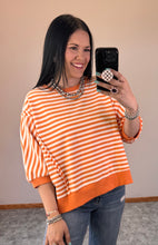 Load image into Gallery viewer, Striped Oversized Top **4 COLORS** - PLUS

