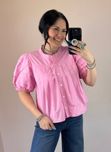 Load image into Gallery viewer, Layered Puff Sleeve Top **2 COLORS**

