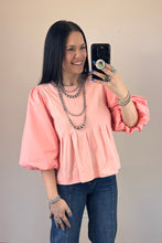 Load image into Gallery viewer, Blush Cotton Top
