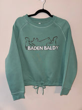 Load image into Gallery viewer, Teal Tie Front TBB Crewneck

