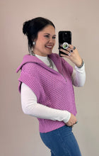 Load image into Gallery viewer, Mauve Sweater Vest
