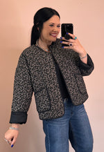 Load image into Gallery viewer, Leopard Quilted Jacket **3 COLORS**
