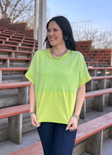 Load image into Gallery viewer, Apple Green Washed Top
