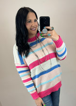 Load image into Gallery viewer, Multi Striped Sweater
