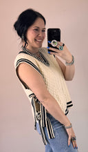 Load image into Gallery viewer, Double Side Tie Sweater Vest **2 COLORS**
