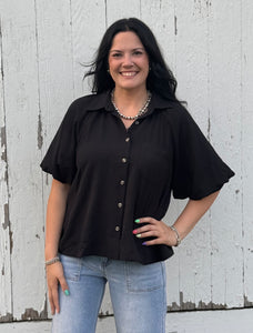 Airflow Button Up Top **2 COLORS**