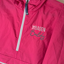 Load image into Gallery viewer, Hot Pink 1/4 Zip TBB Windbreaker
