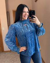 Load image into Gallery viewer, Velvet Zebra Top **2 COLORS**
