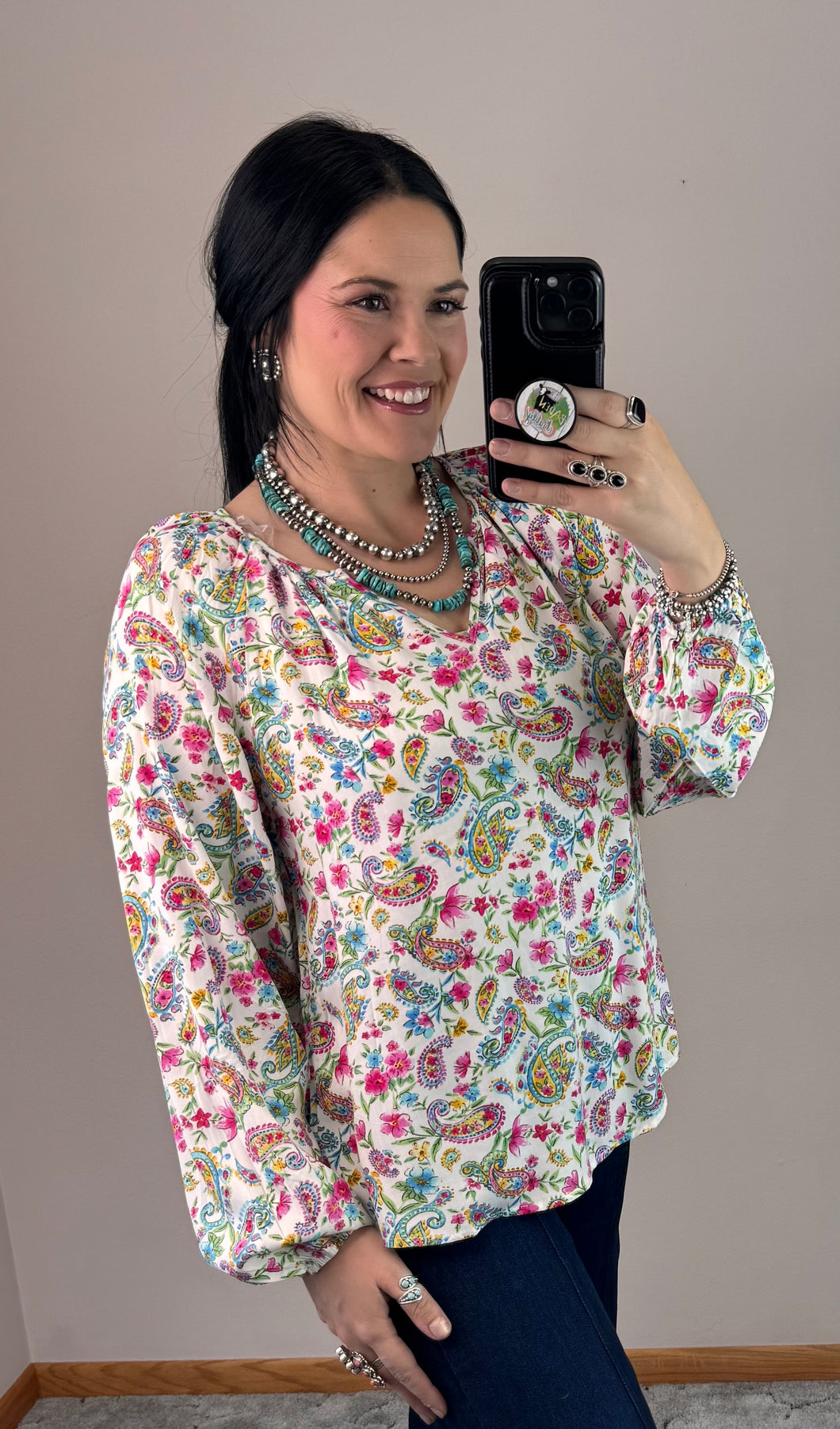 Paisley Top - PLUS