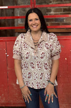 Load image into Gallery viewer, Floral Embroidered Top **2 COLORS**

