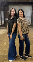 Load image into Gallery viewer, Leopard Knit 1/4 Zip Top **2 COLORS**
