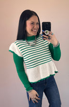 Load image into Gallery viewer, Striped Sweater Top **2 COLORS**
