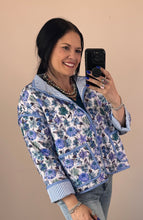 Load image into Gallery viewer, Floral Quilted Jacket **2 COLORS**

