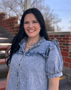 Light Denim Top