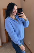 Load image into Gallery viewer, Fleece 1/4 Zip Pullover **5 COLORS** - PLUS
