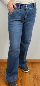 High Rise Trouser Hem Bootcut Judy Blue Jeans - PLUS