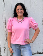 Load image into Gallery viewer, Pink Braided Top
