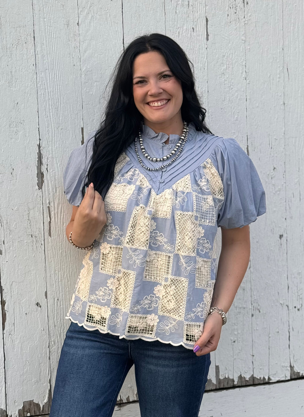 Crochet Top **2 COLORS**