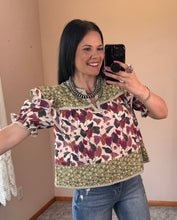 Load image into Gallery viewer, Multi Print Top **2 COLORS**
