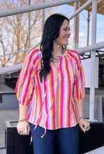Load image into Gallery viewer, Multi Striped Top - PLUS

