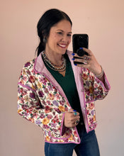 Load image into Gallery viewer, Floral Quilted Jacket **2 COLORS**
