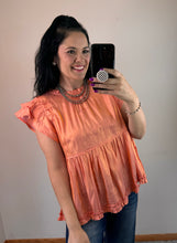 Load image into Gallery viewer, Shimmery Satin Top **2 COLORS**
