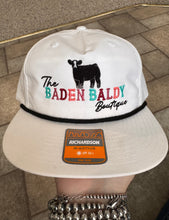 Load image into Gallery viewer, White Multi TBB 256 Hat
