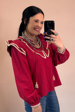 Load image into Gallery viewer, Triangle Stitch Top **3 COLORS**
