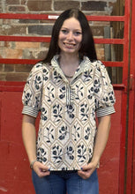 Load image into Gallery viewer, Floral Embroidered Top **2 COLORS**
