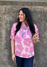 Load image into Gallery viewer, Floral Top **3 COLORS** - PLUS
