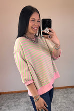 Load image into Gallery viewer, Striped Oversized Top **4 COLORS** - PLUS
