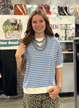 Load image into Gallery viewer, Ribbed Striped Pullover **5 COLORS**

