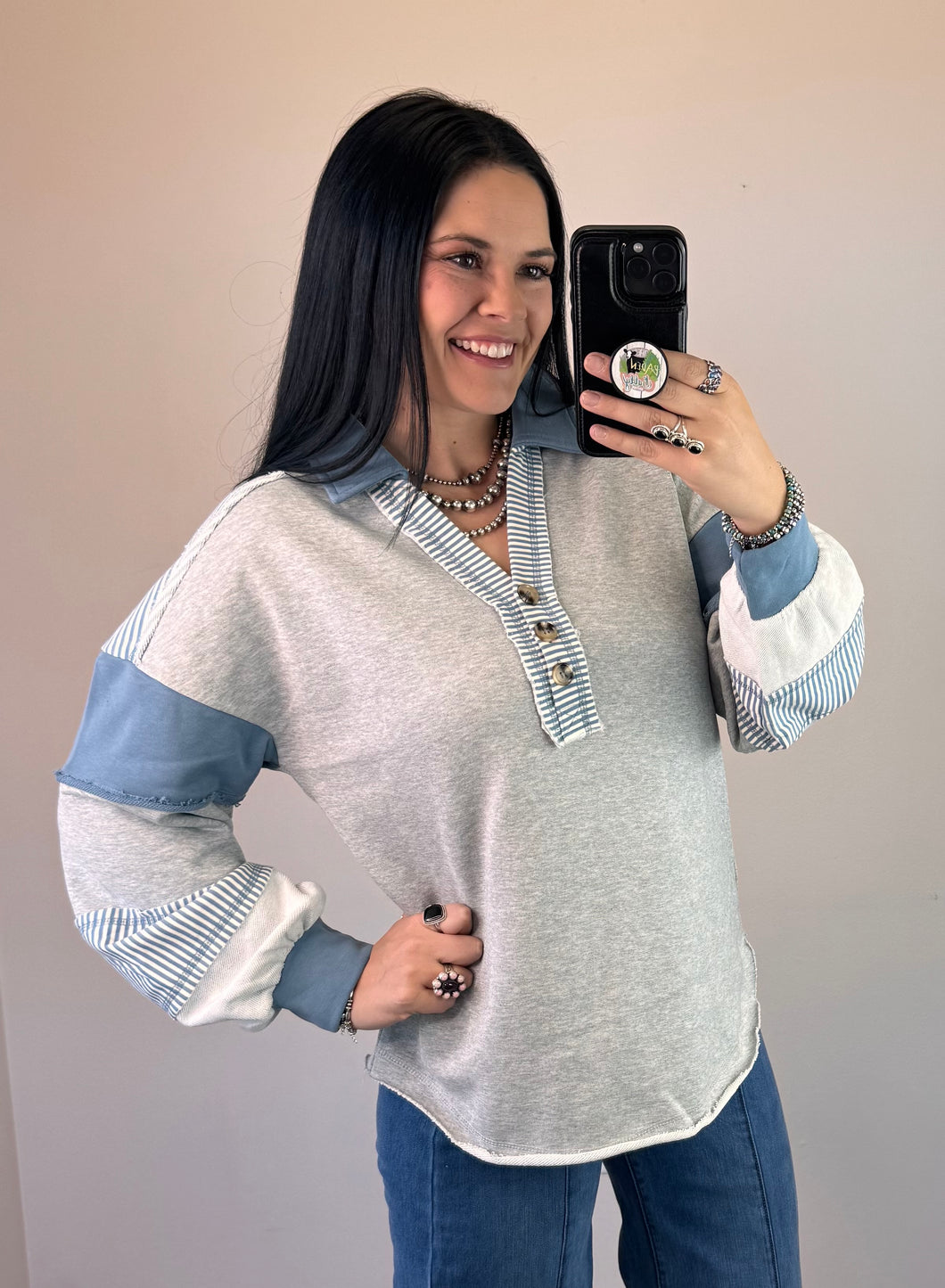 Colorblock Top **2 COLORS** - PLUS